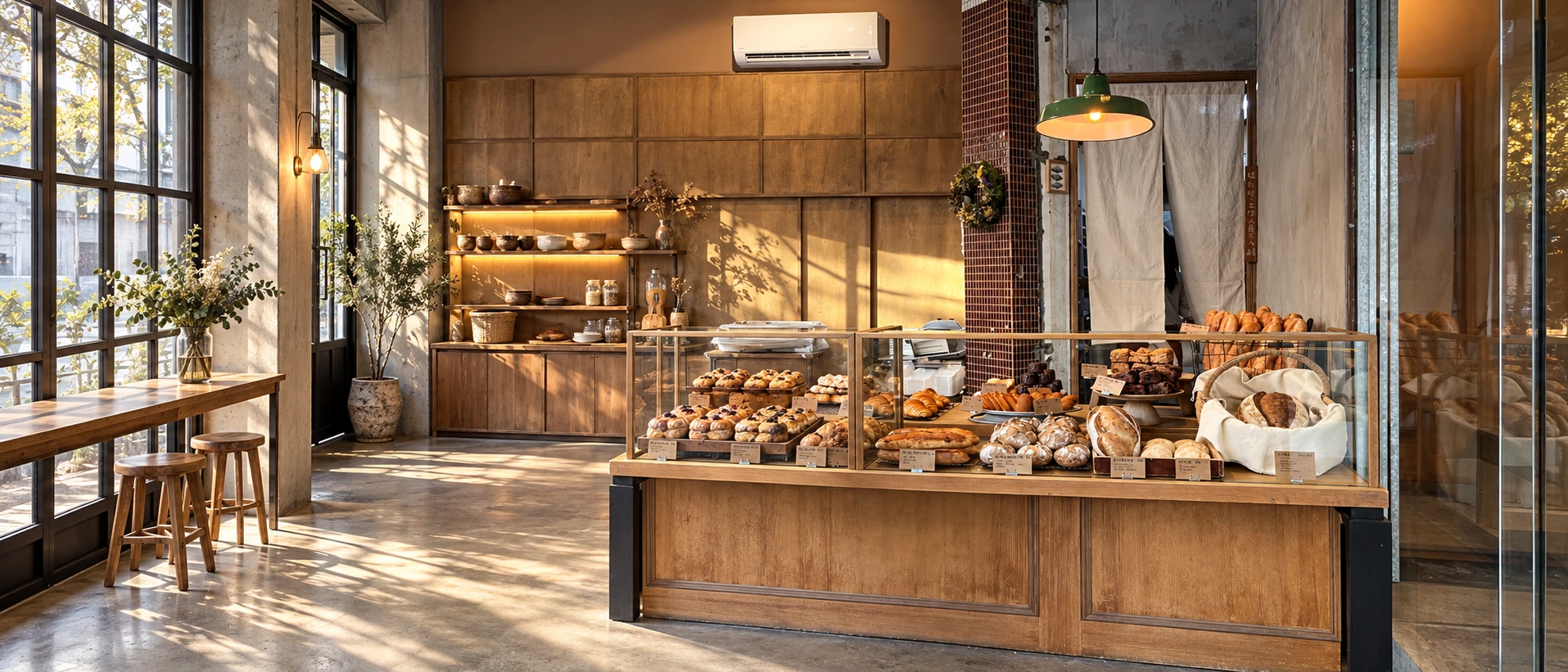 Bakeries & dessert shops — AI-extended original scene