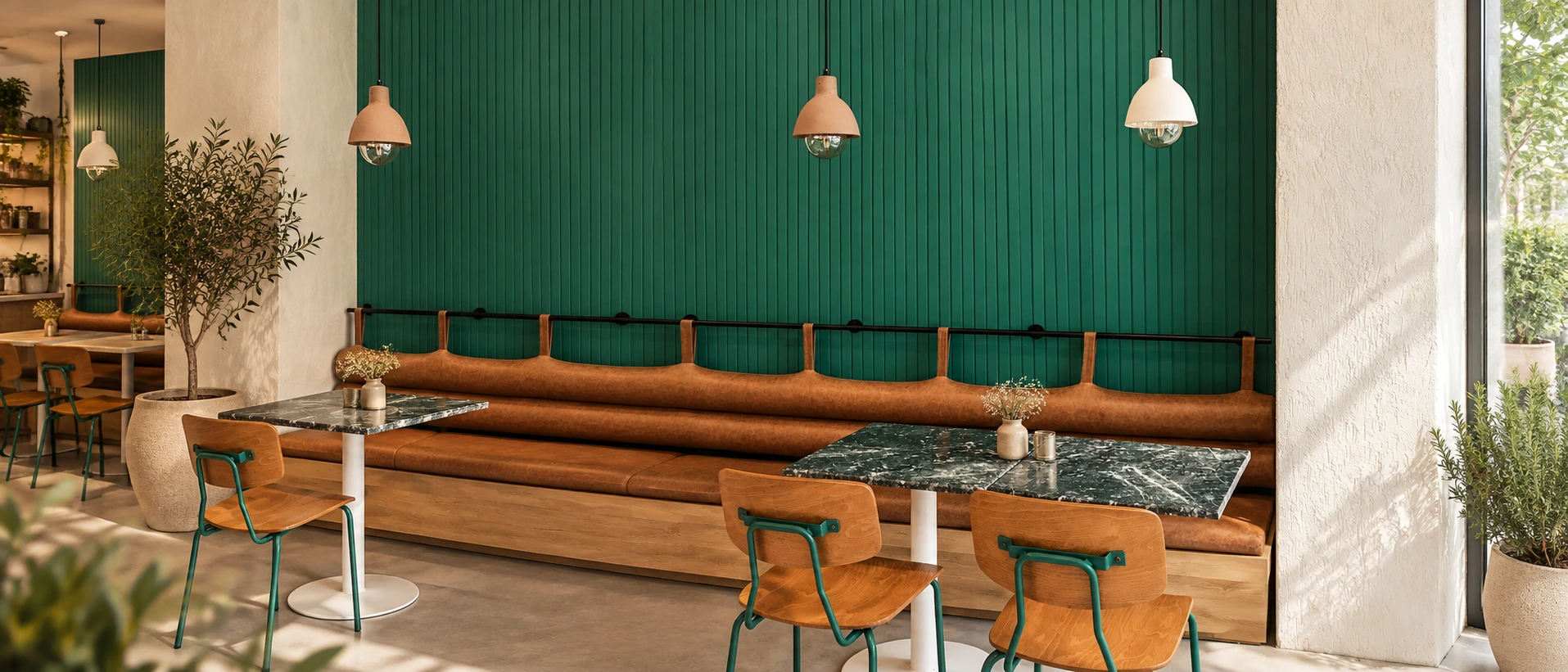 Cafés & coffee shops — AI-extended original scene