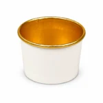 Gold Foil-Lined Paper Soup Containers — product example