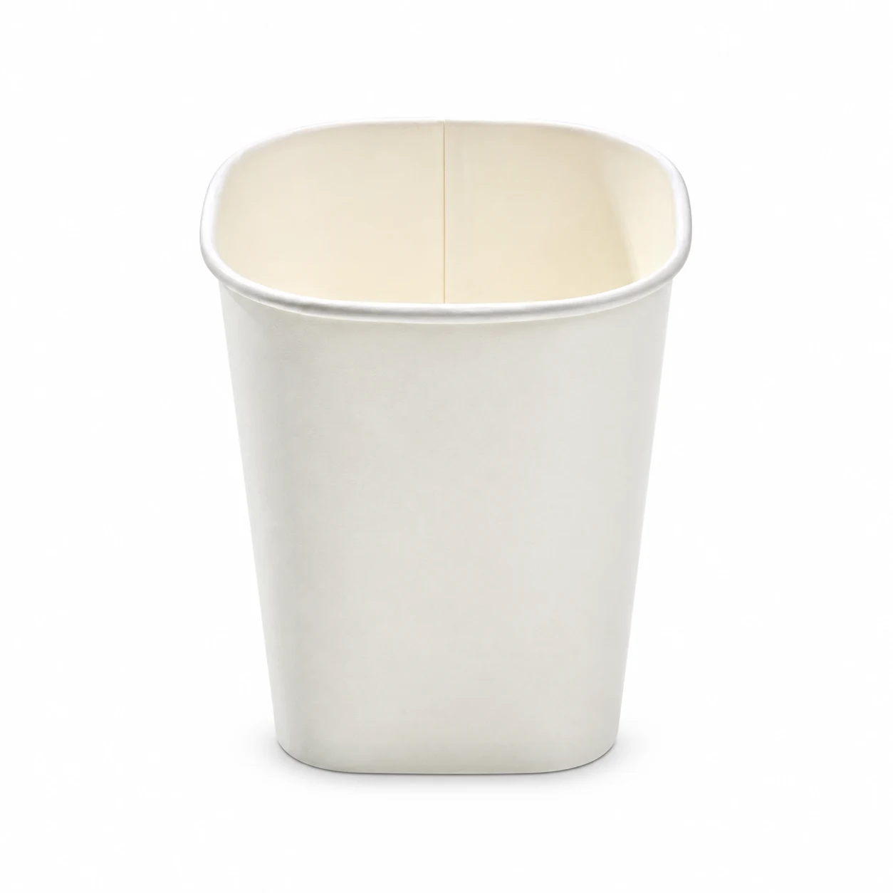 White Paper Square Food Cups — product example